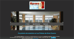 Desktop Screenshot of carpinteriadealuminioenlaspalmas.com